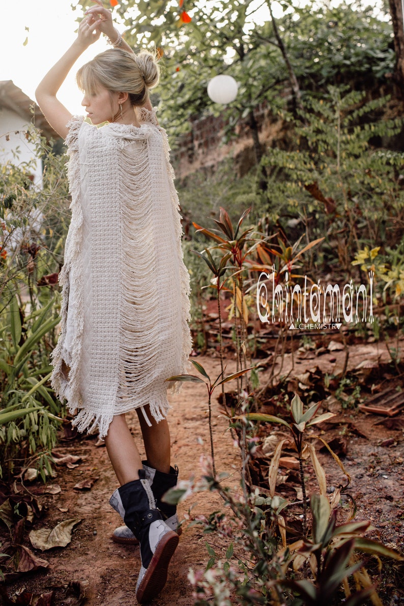 Freacky Ripped Poncho