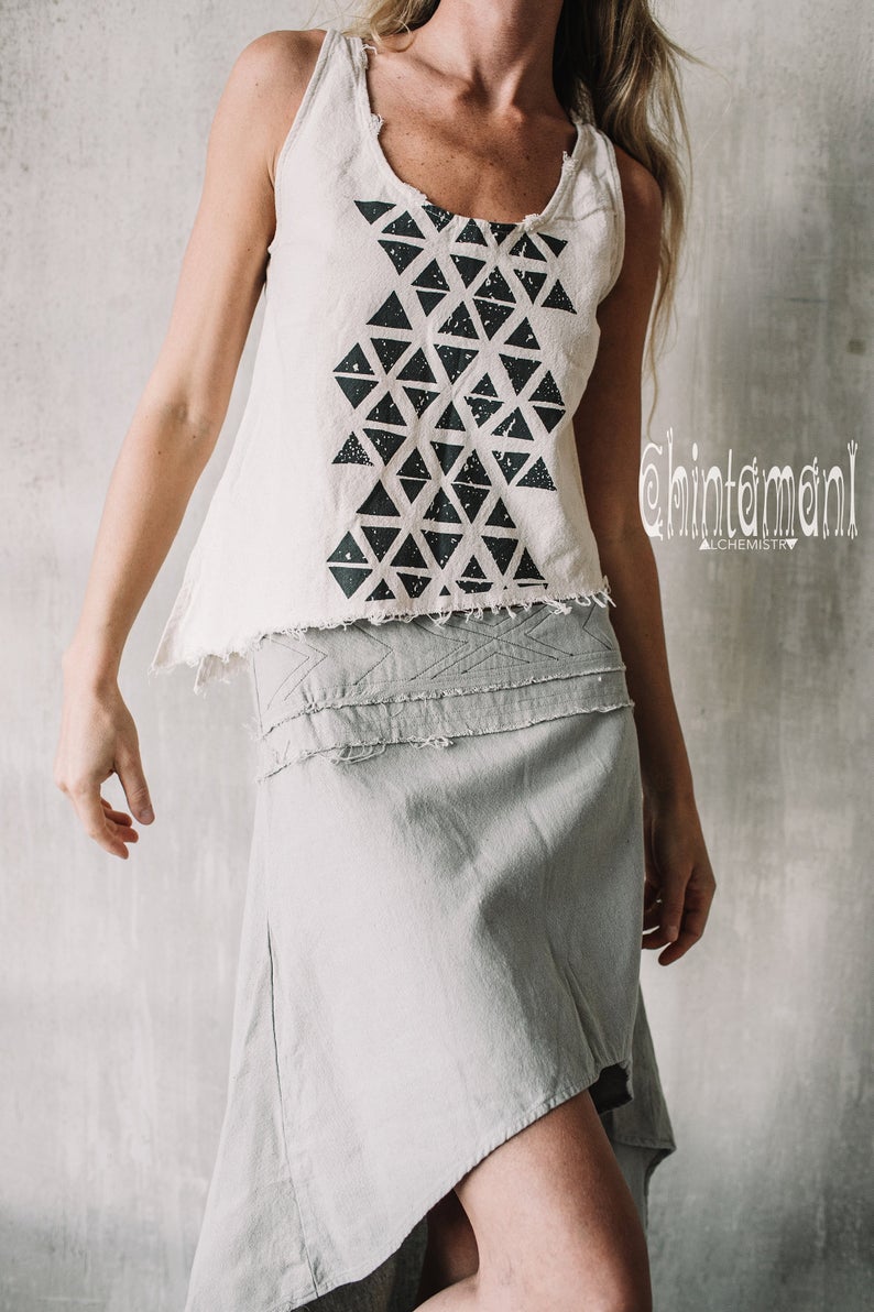 Asymmetric Bohemian Skirt