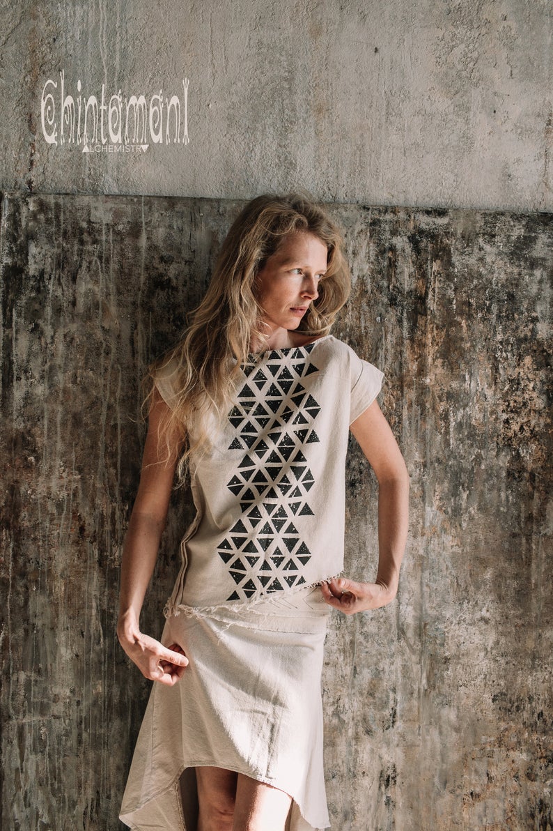 Asymmetric Bohemian Skirt