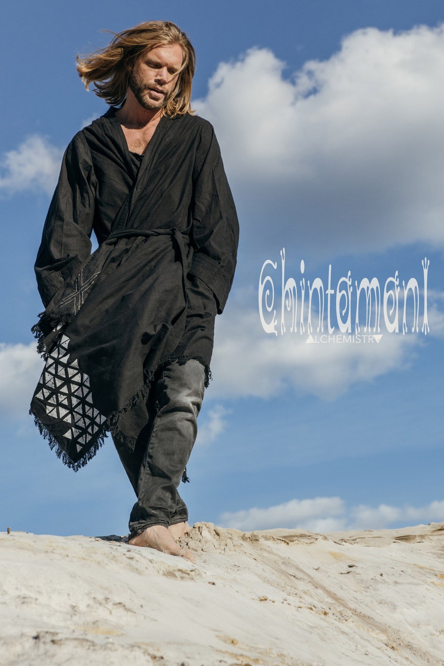 Triangle Mantle Kimono