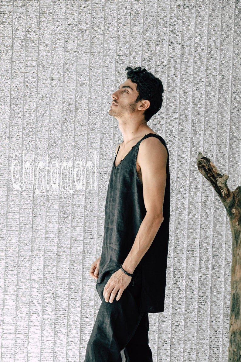 Linen Tank Top