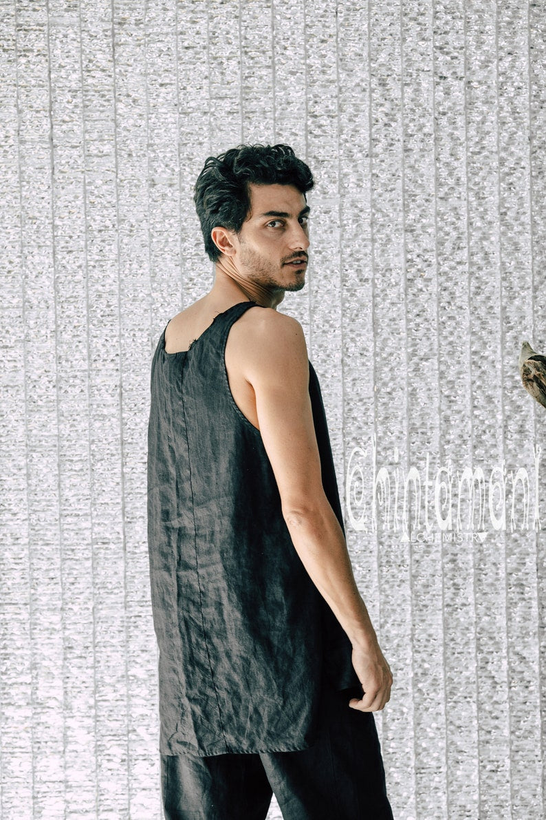 Linen Tank Top