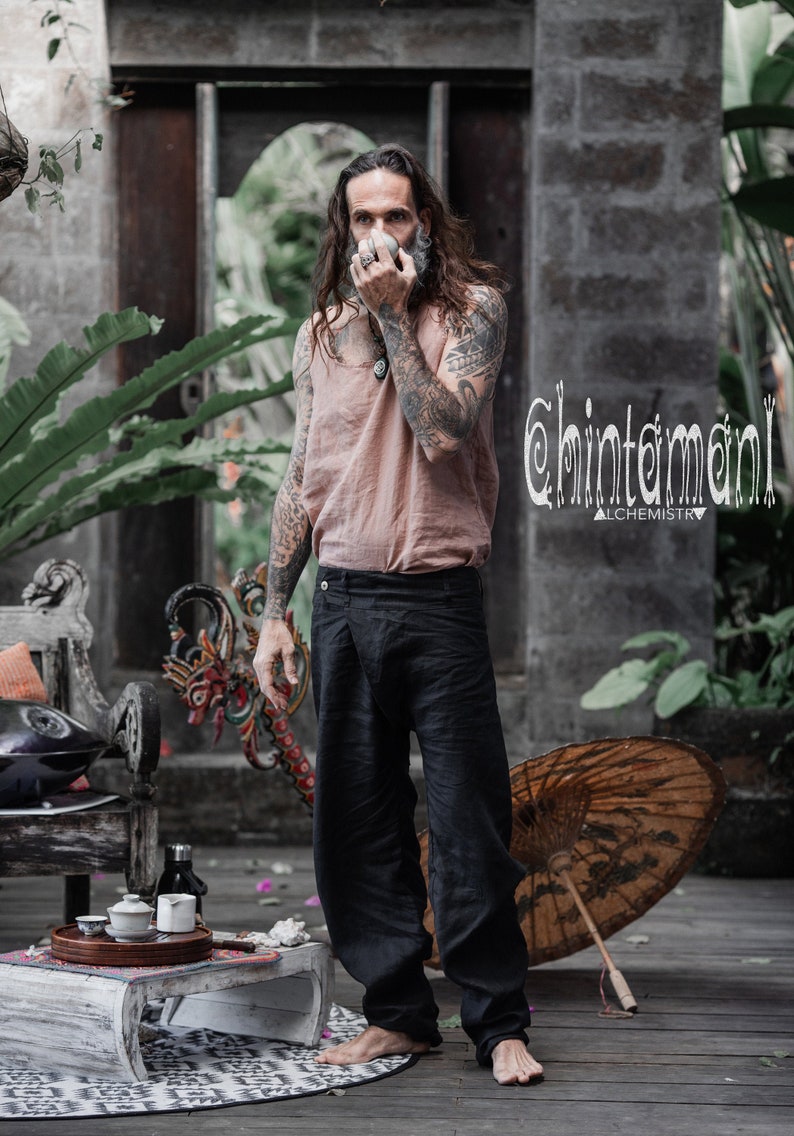 Linen Pants Men