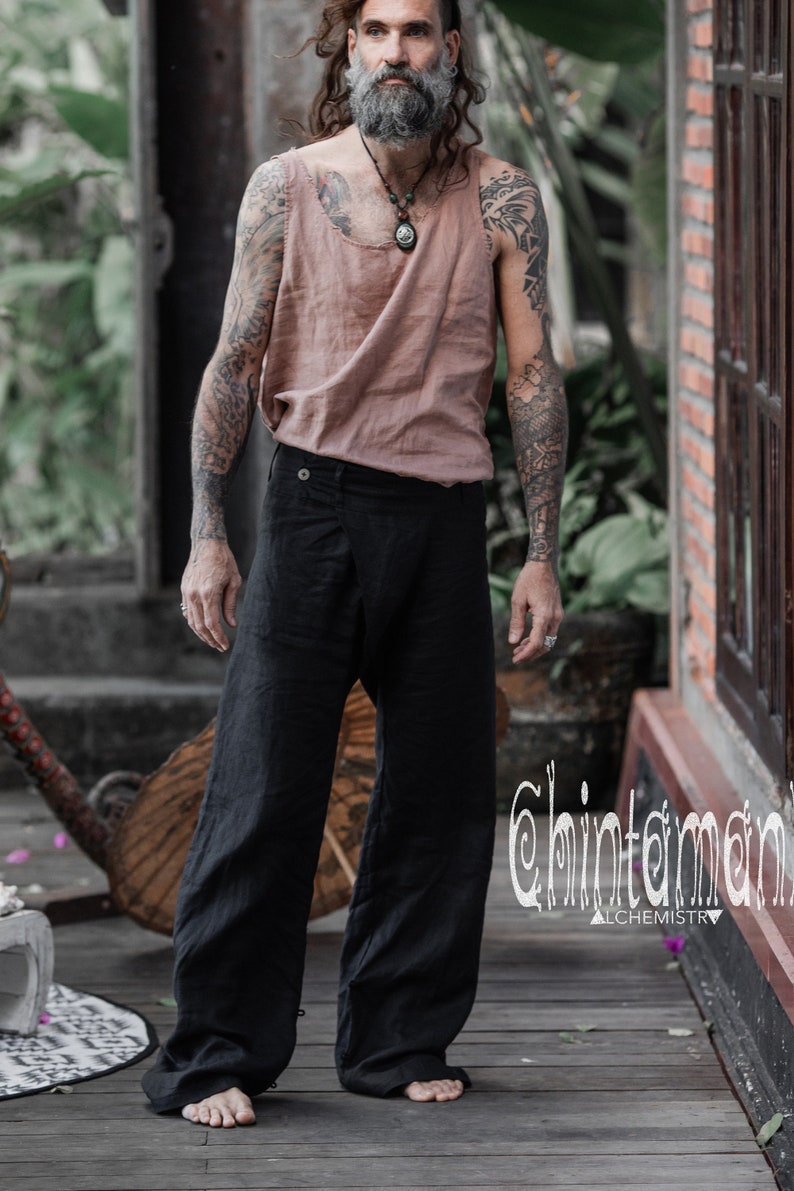 Linen Pants Men