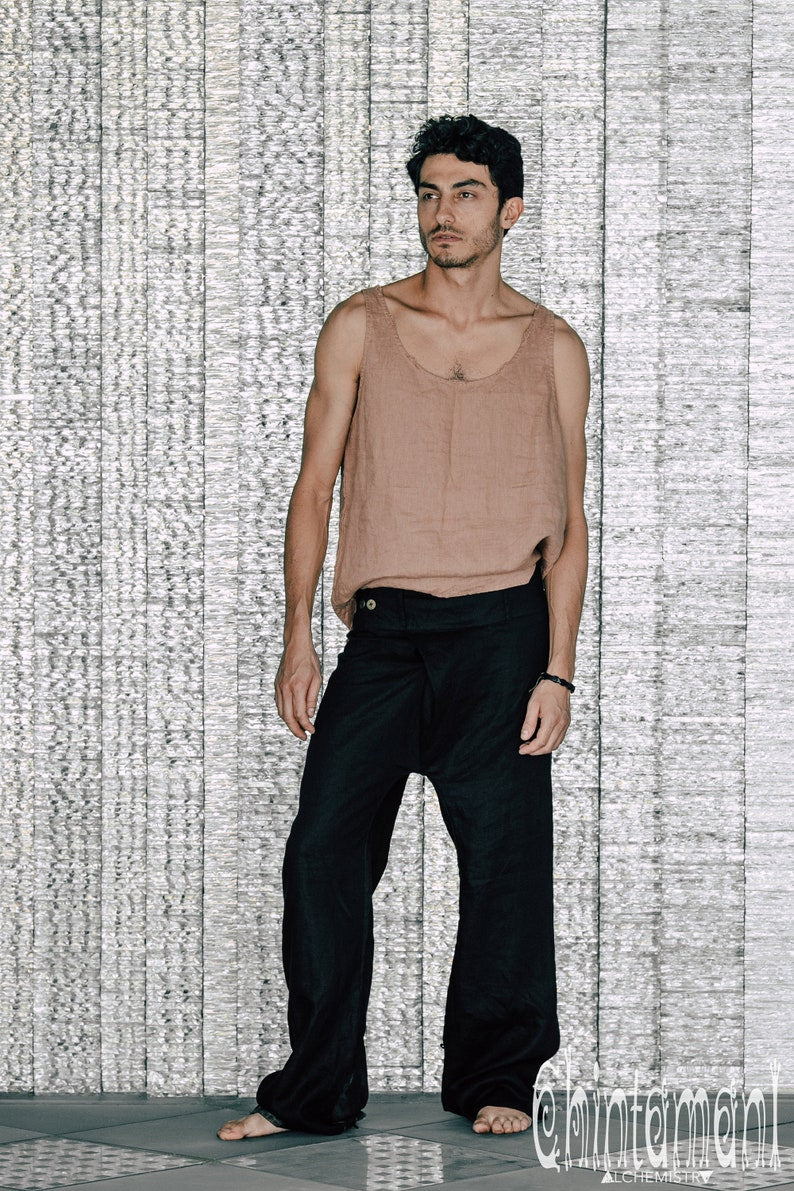 Linen Pants Men
