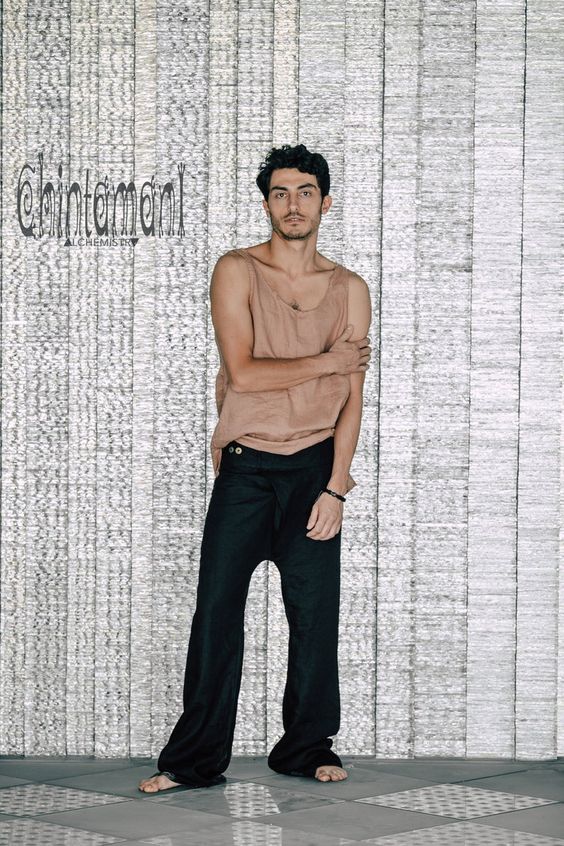 Linen Pants Men