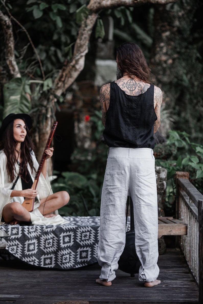 Linen Pants Men