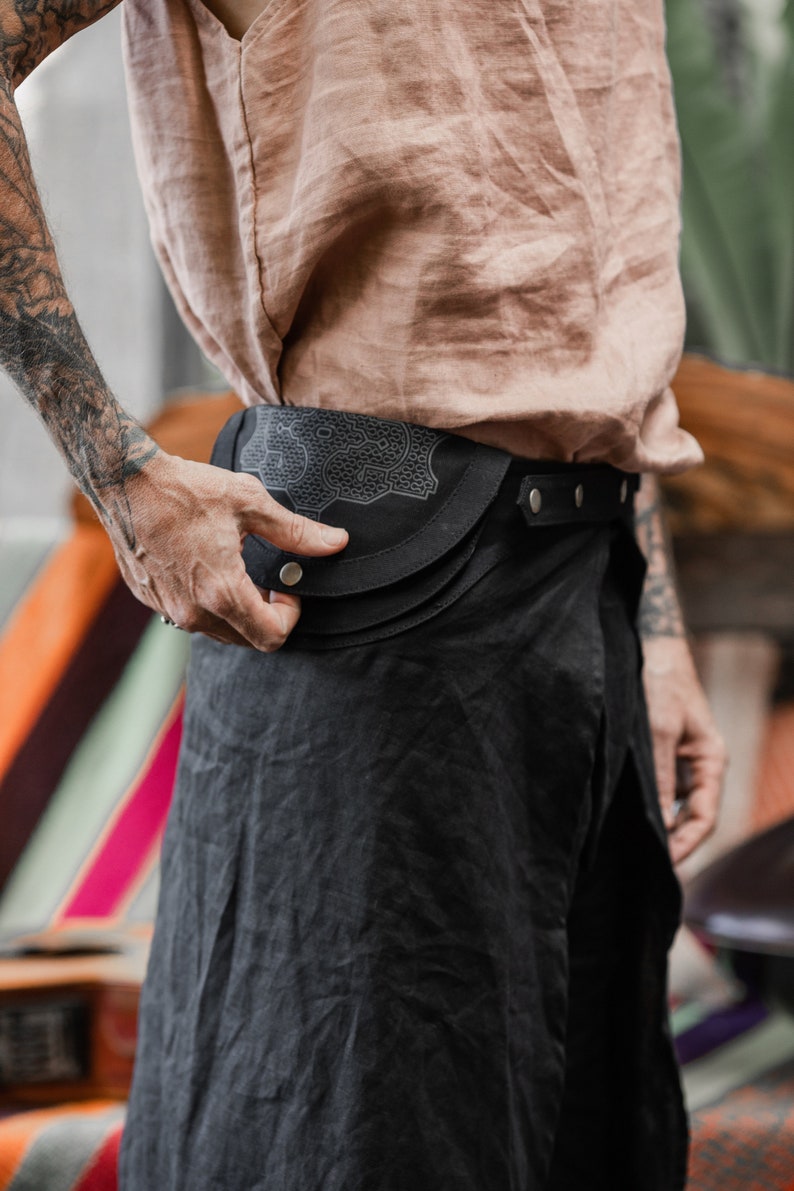 Men Belt Skirt