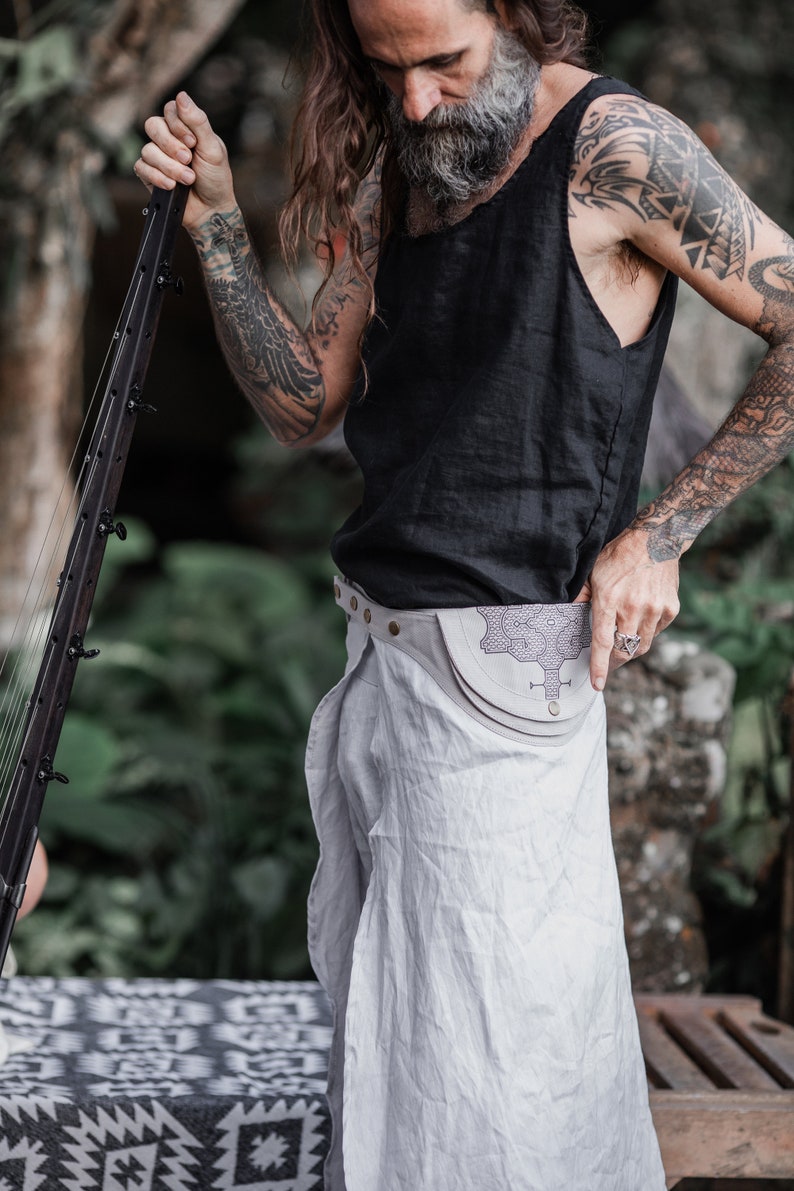 Men Belt Skirt