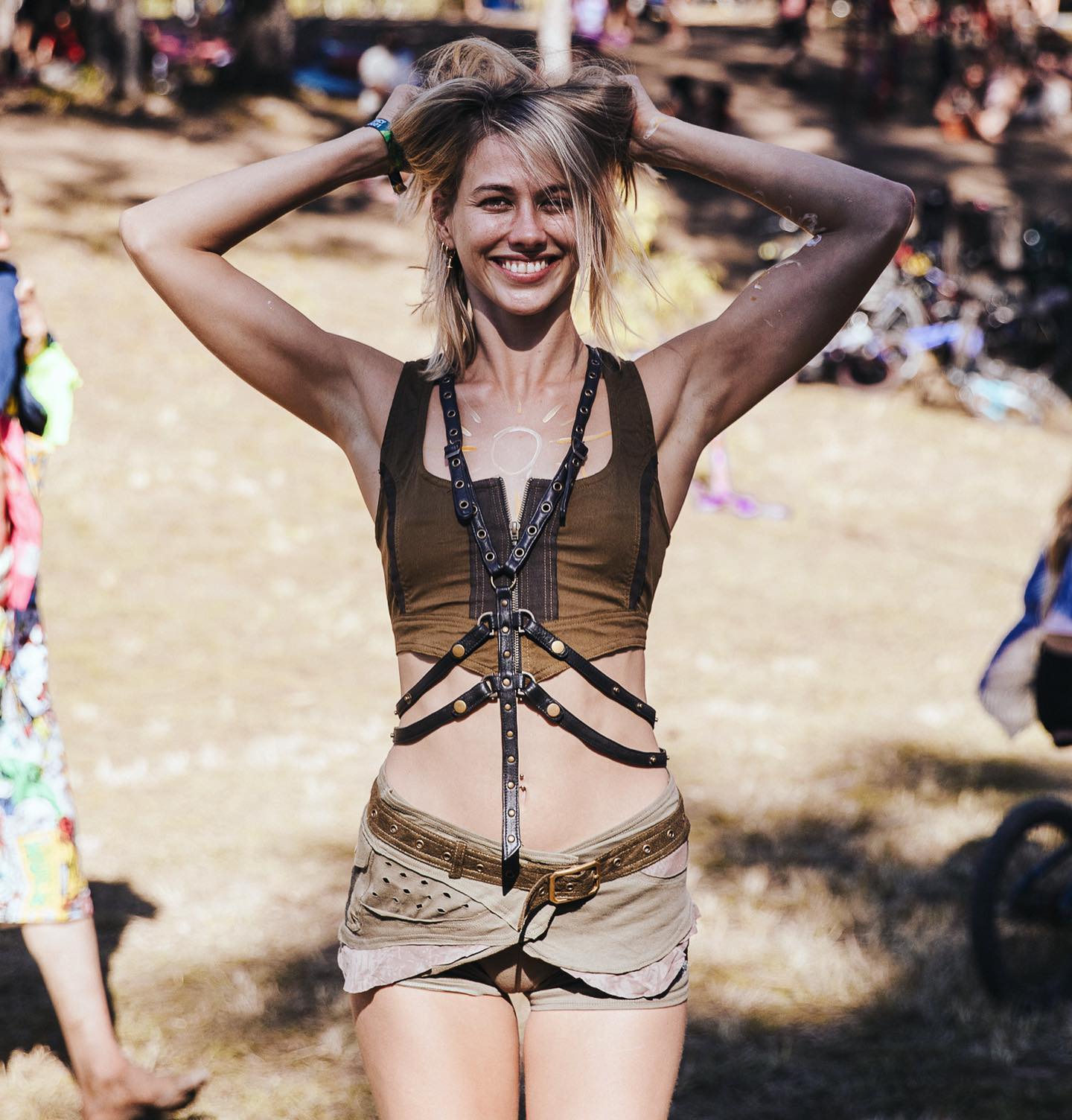 Survivor Shorts with Belt