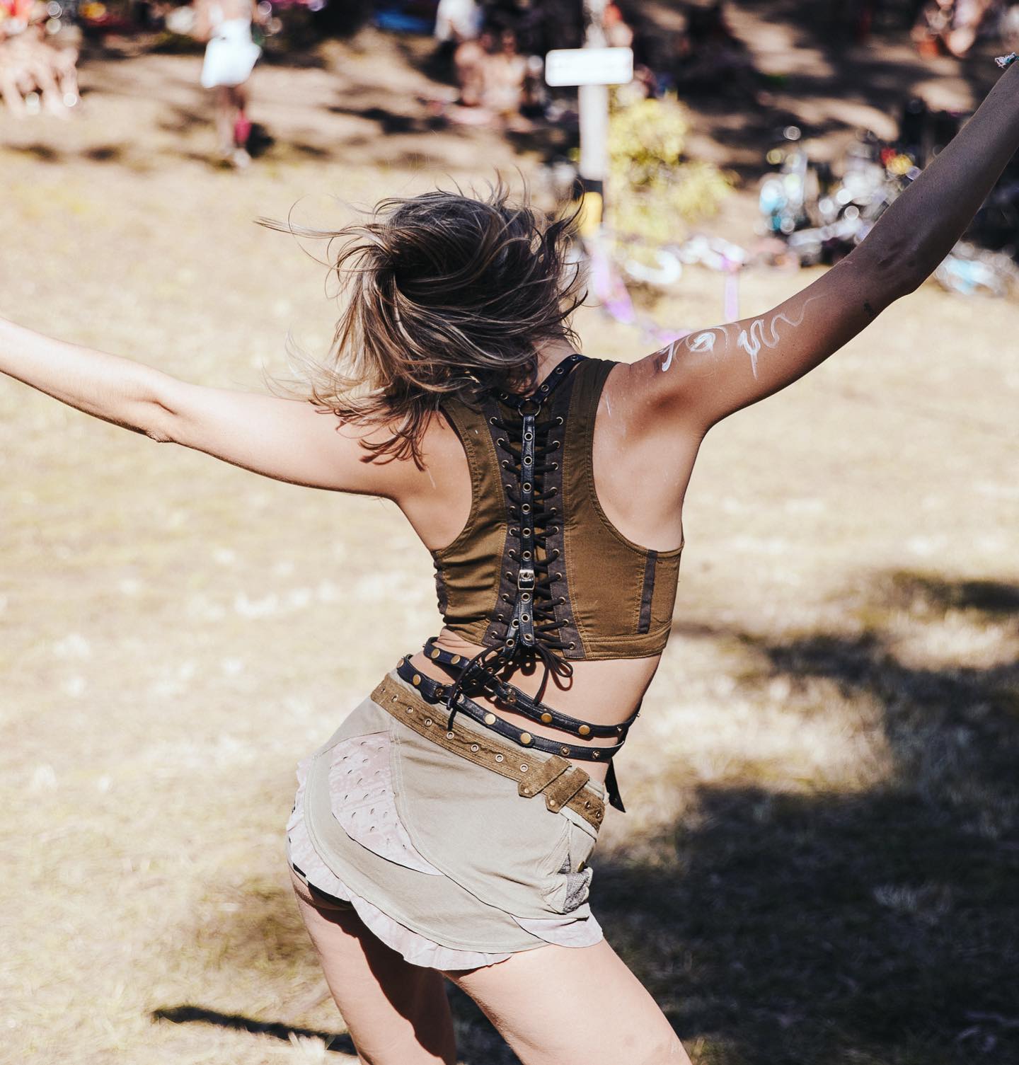 Survivor Shorts with Belt