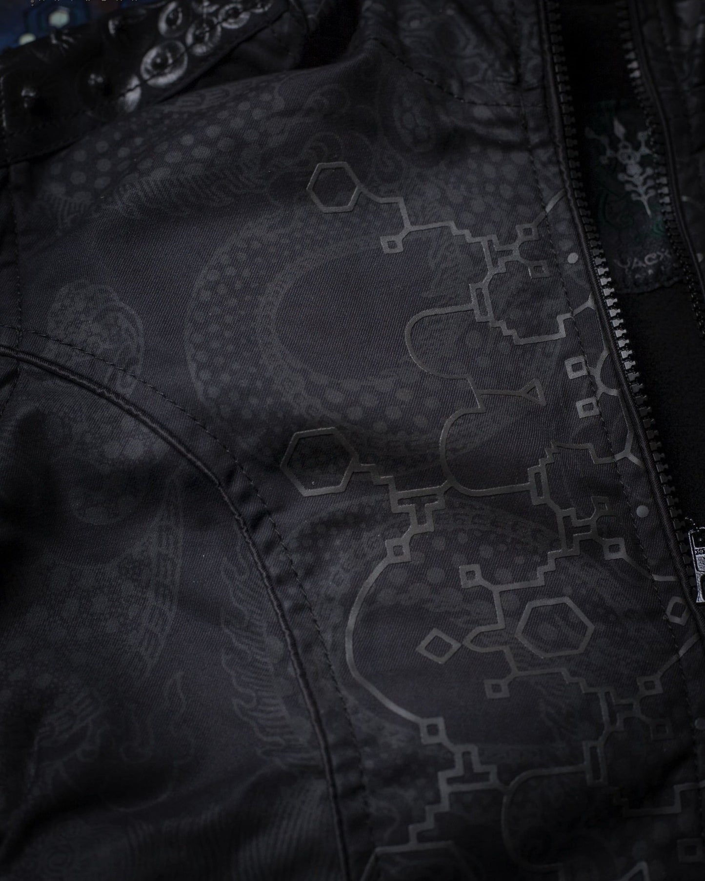 Jacket Sleeveless Cotton Printed HOODIE