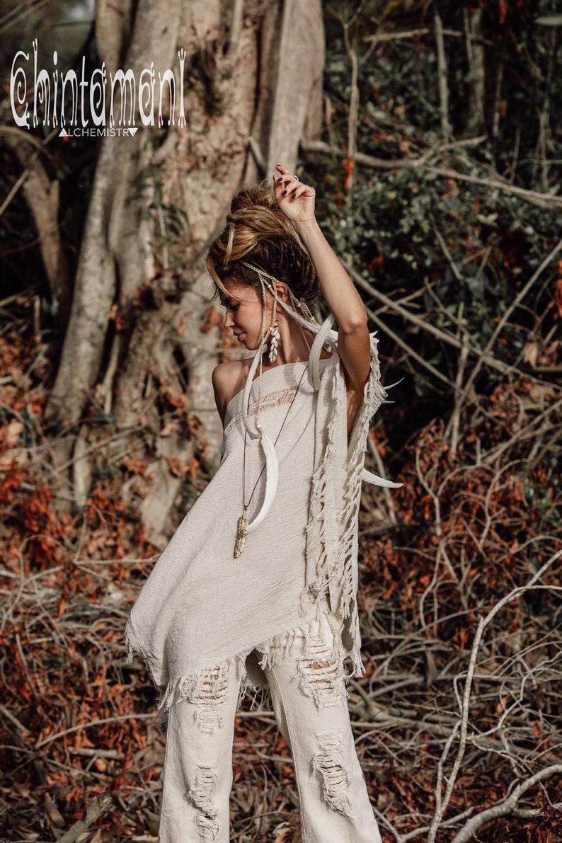 Open Poncho Top