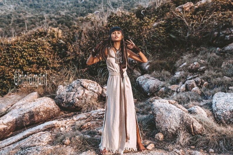 Wrap Long Dress