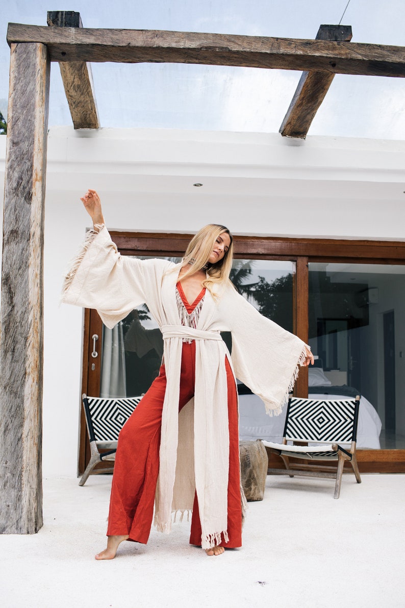 Japanese Khadi Kimono