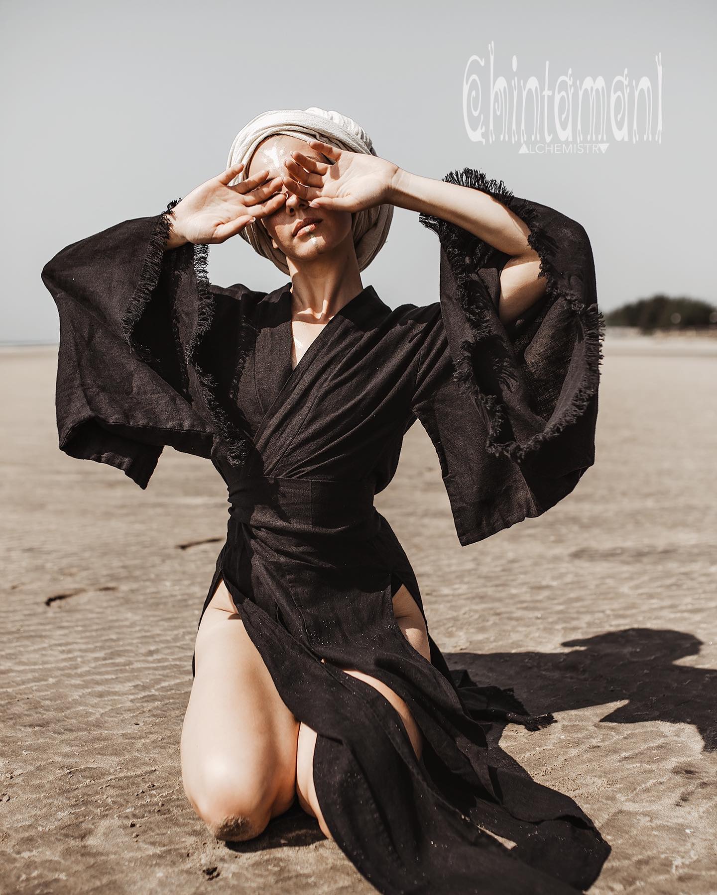 Japanese Linen Kimono