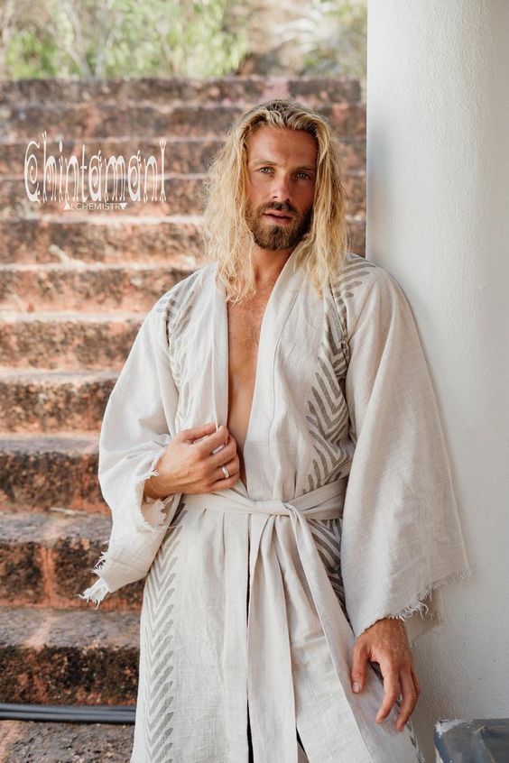 Ripped Long Kimono