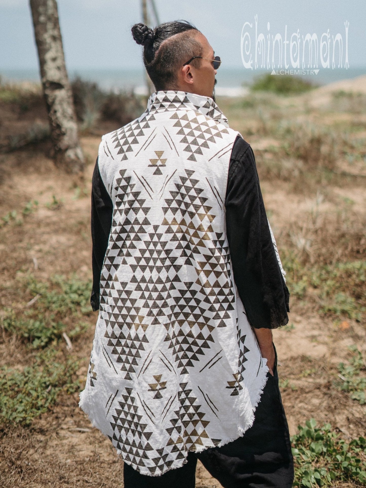 Hemp Print Vest