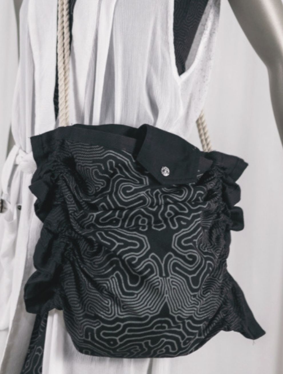 Aya Drawstring Tote Bag