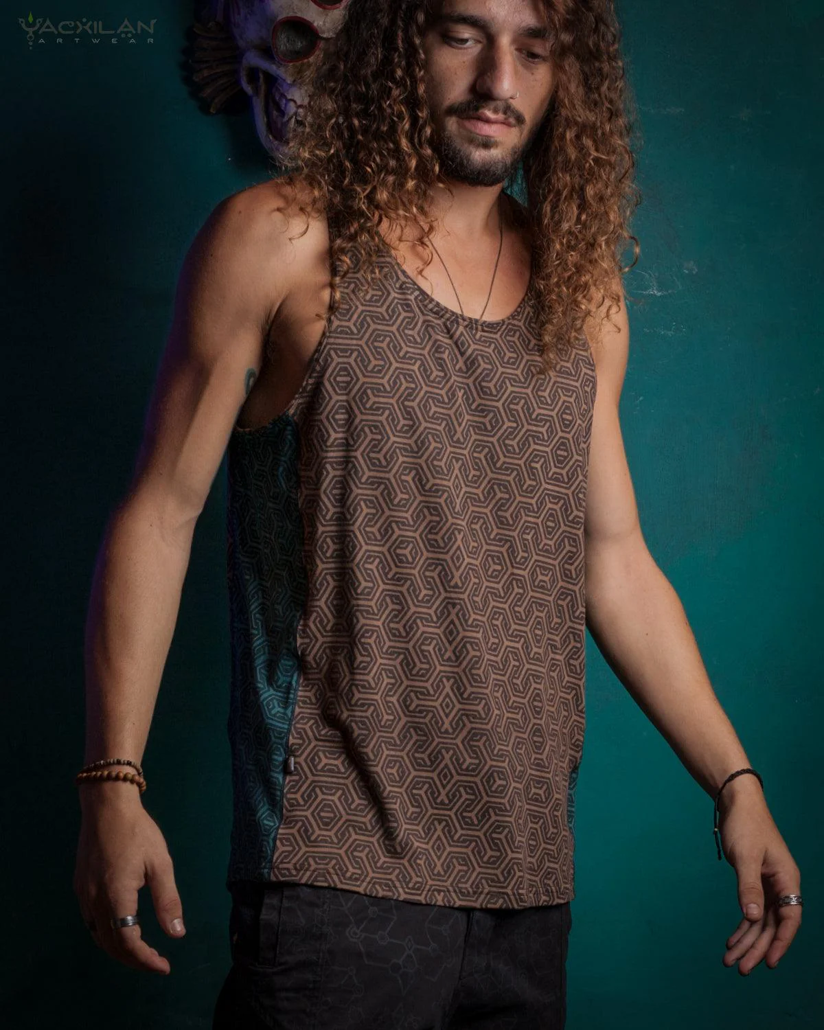 A Tank Bamboo Vegan Print