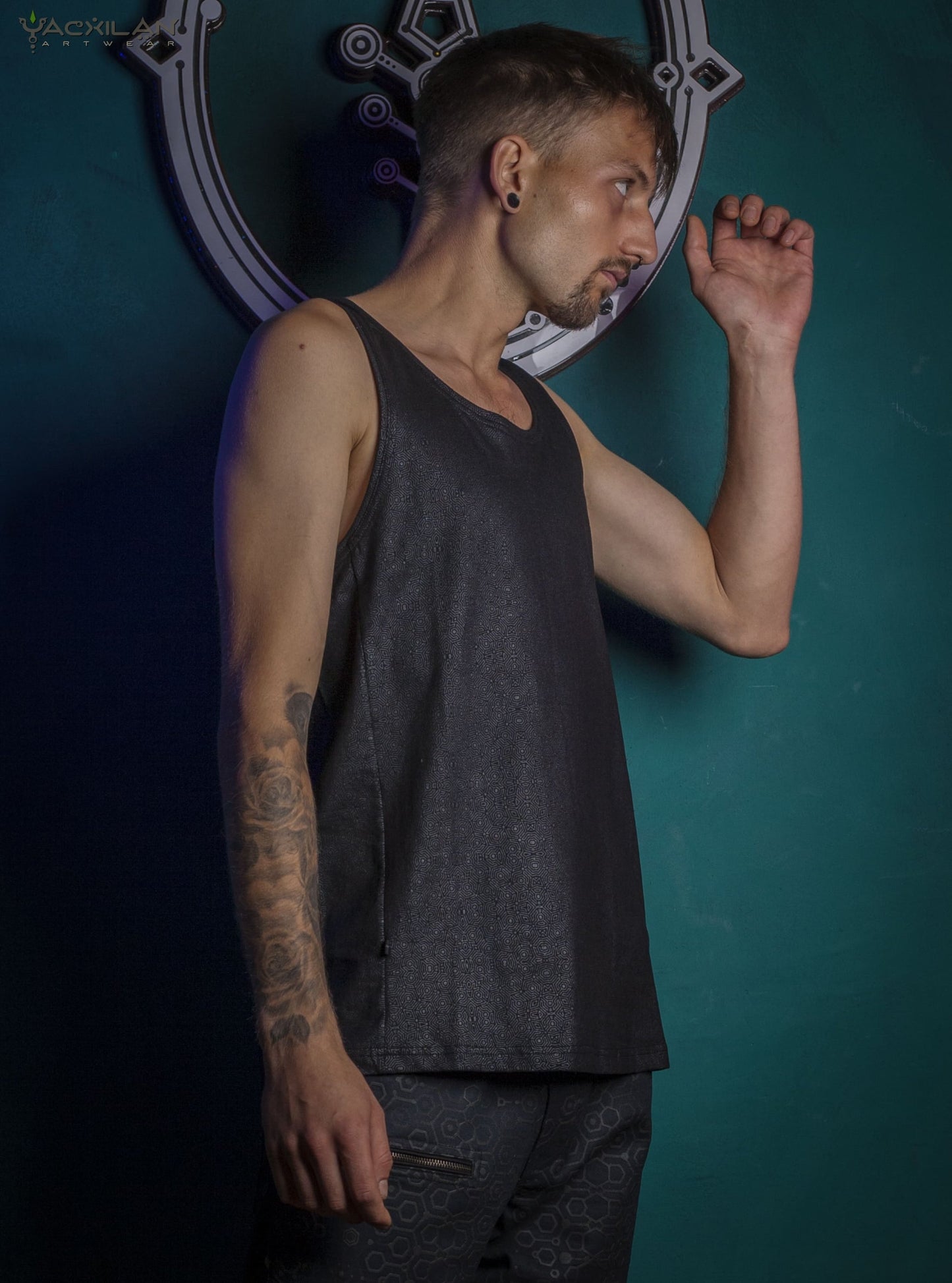 A Tank Bamboo Vegan Print