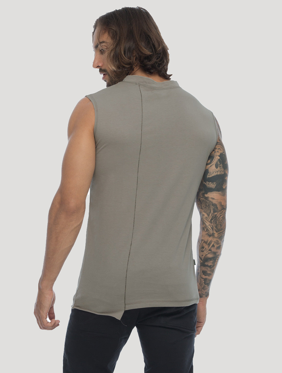 Blended Sleeveless Tee by Psylo