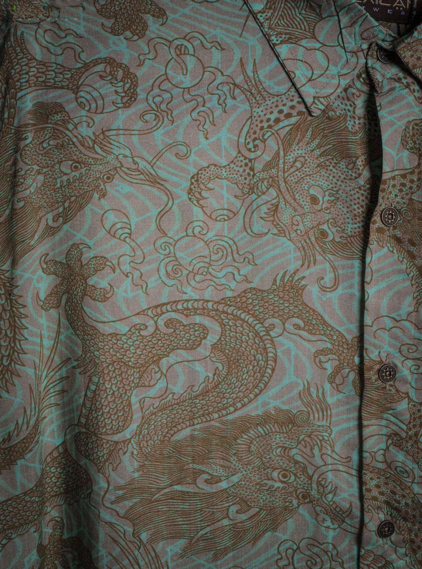Bamboo Shirt All Over Digital Print
