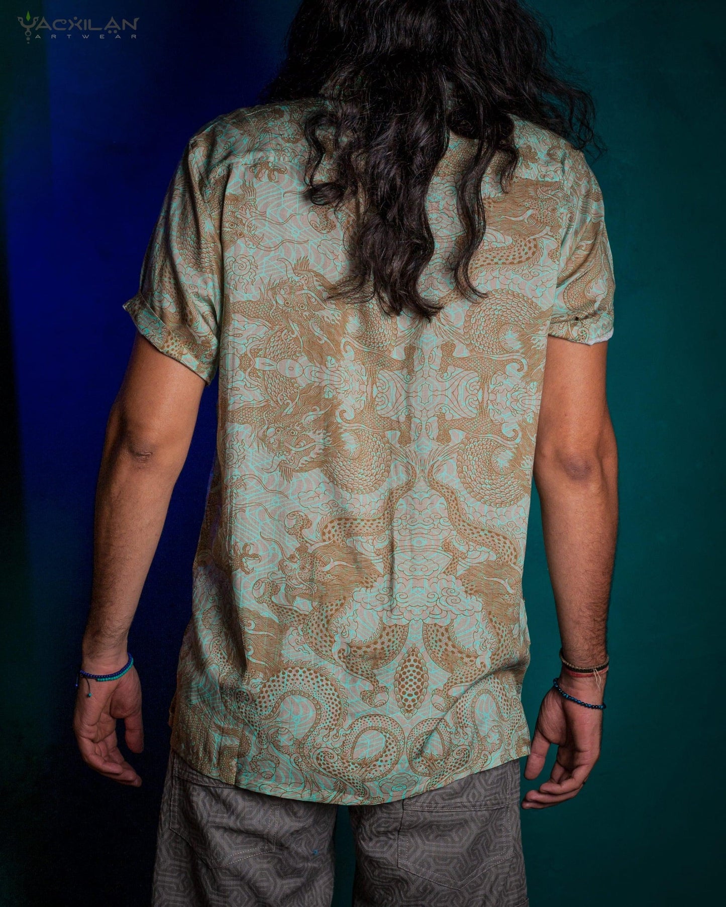 Bamboo Shirt All Over Digital Print