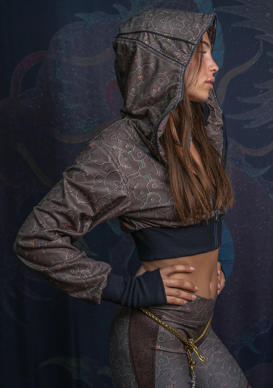 Hoodie Crop Top