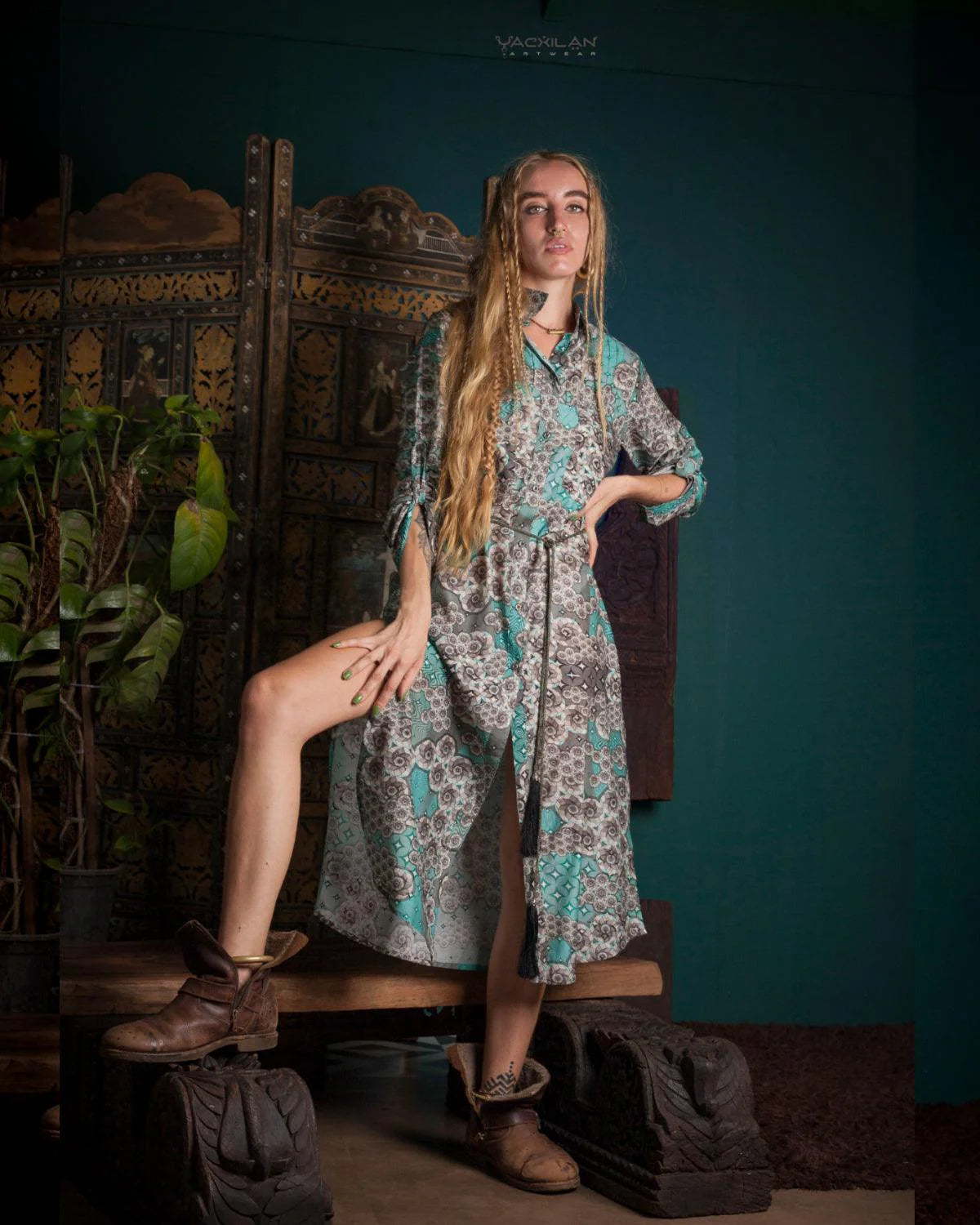 Zaafarai Dress