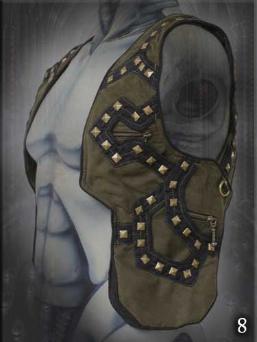 Tron Holster Vest Studs