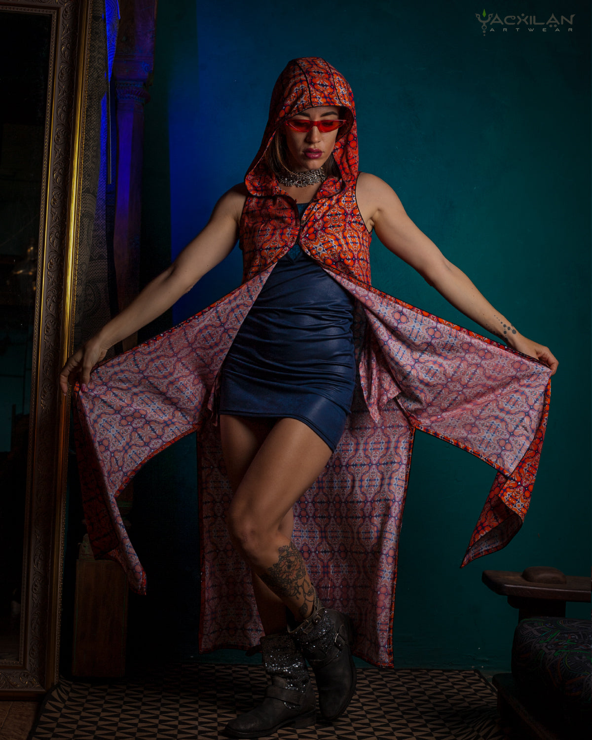 Hooded Dress
