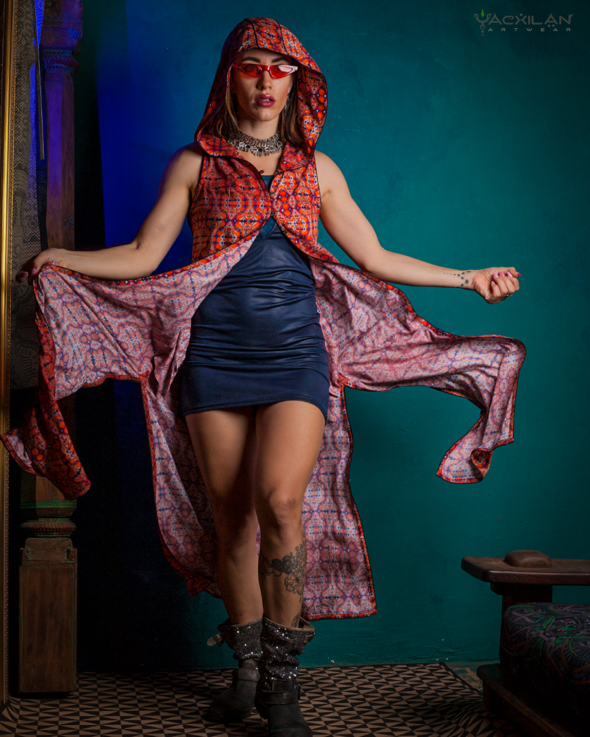 Hooded Dress