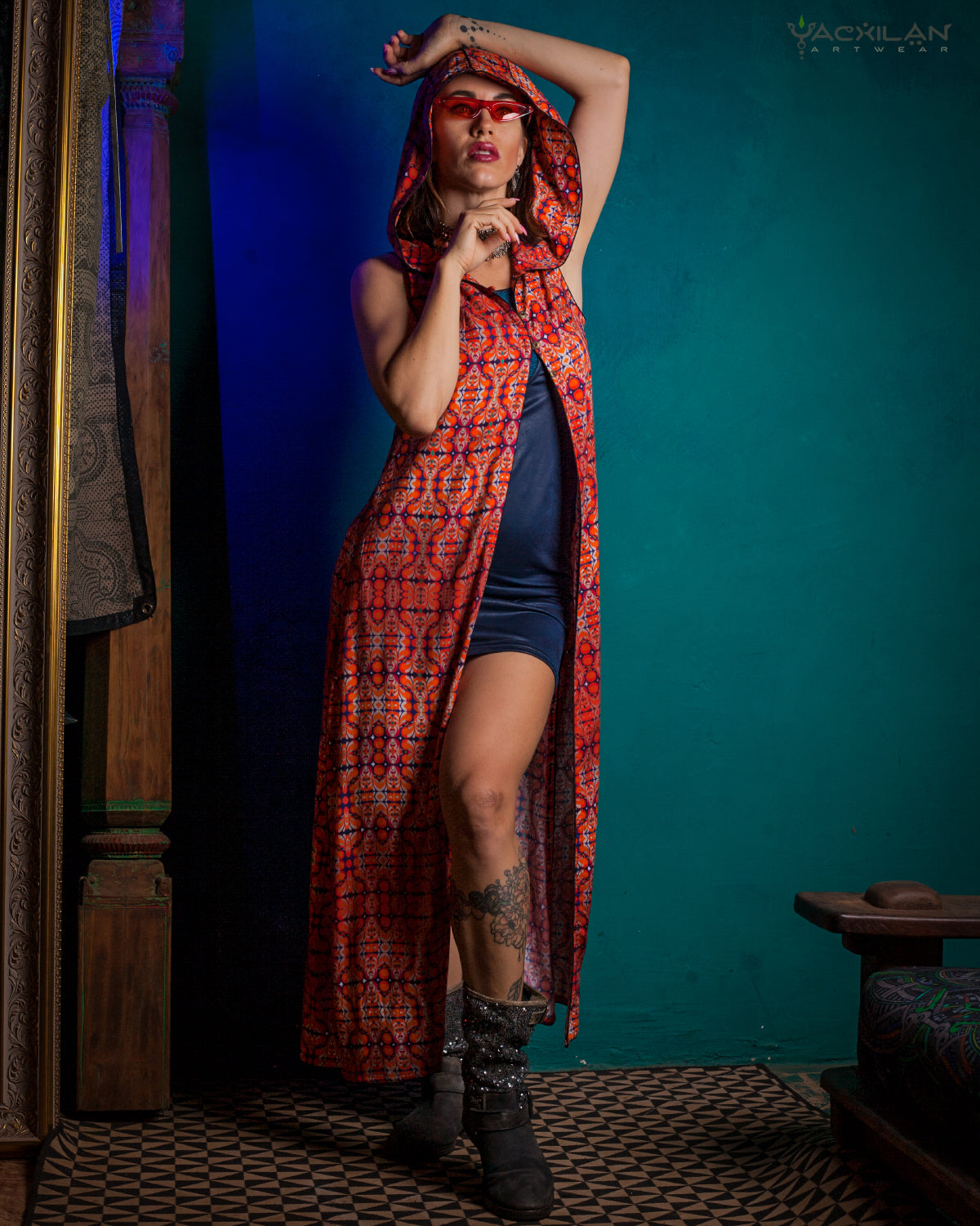Hooded Dress