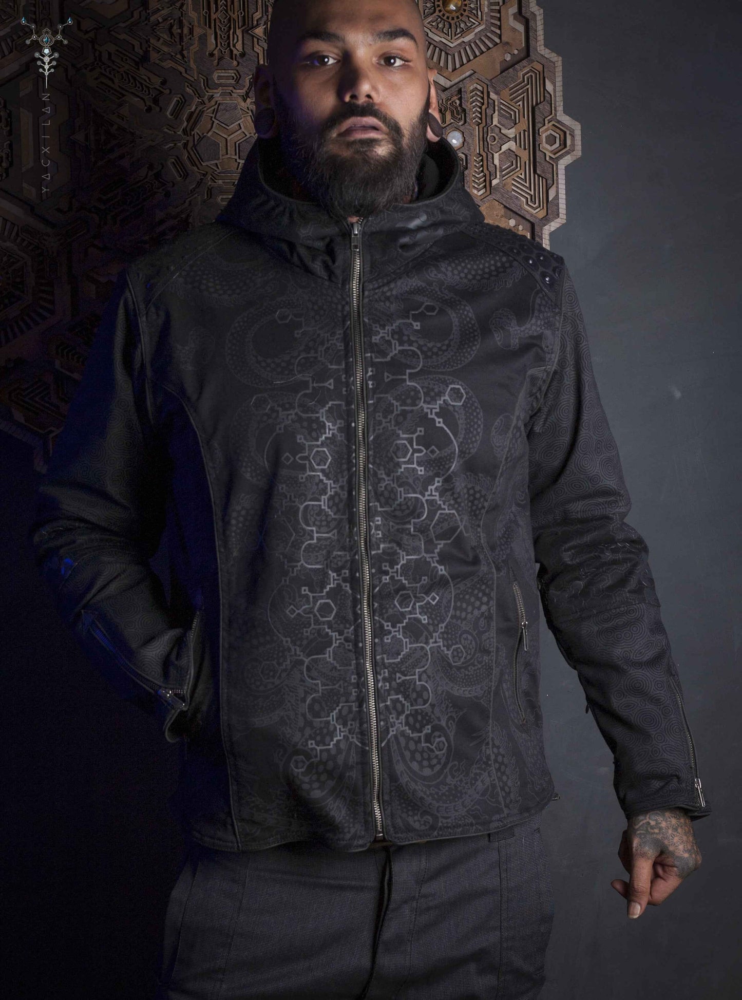 Black Ikaro Jacket
