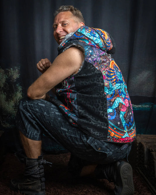 Sleeveless Jacket Men