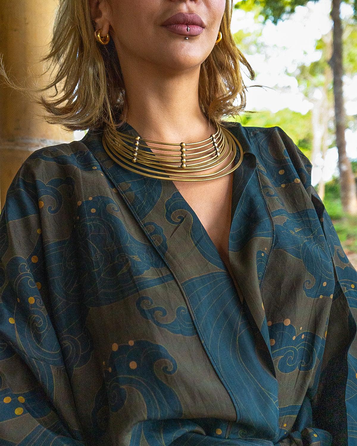 Open Kimono - Organic Farm Linen