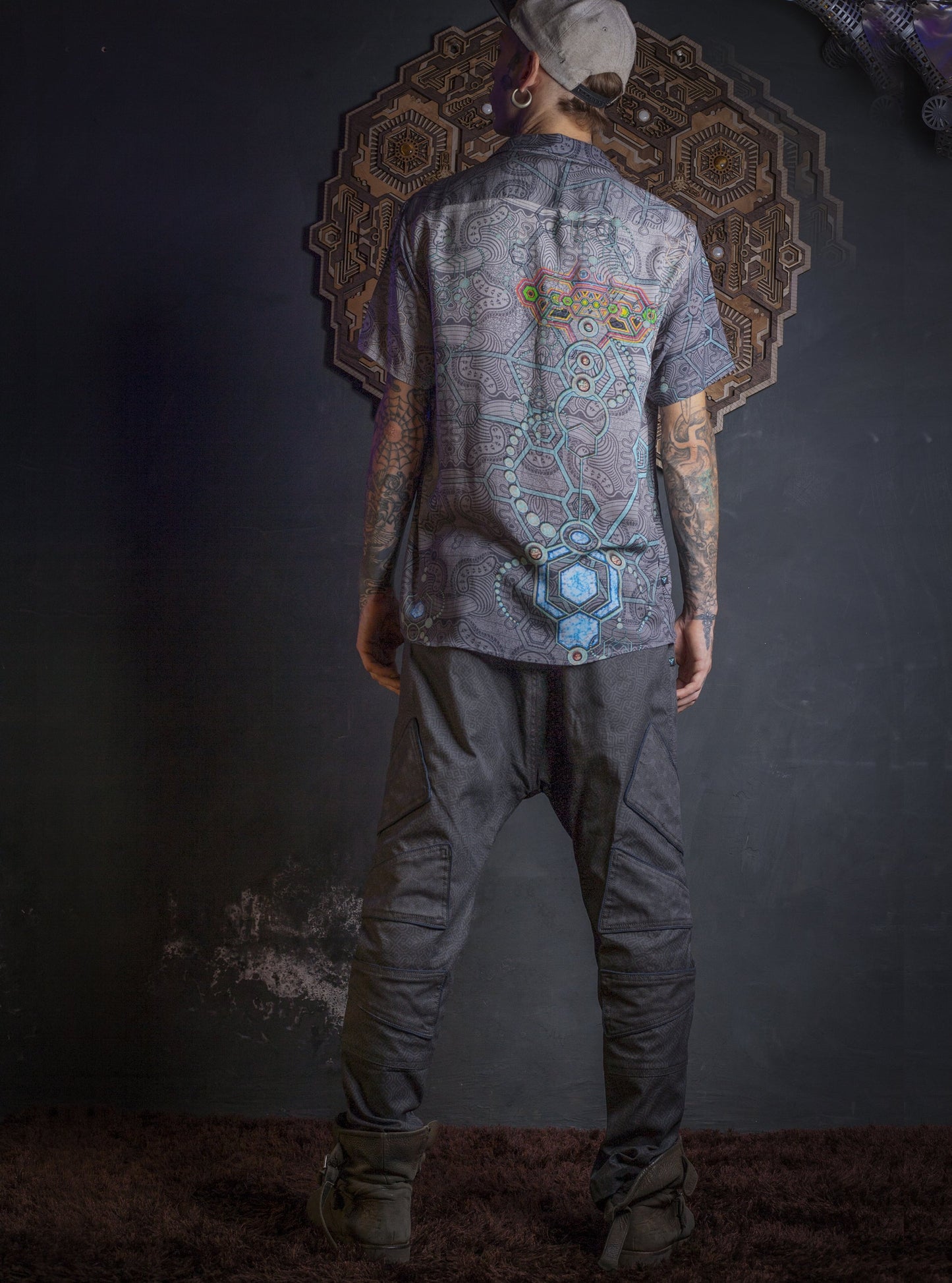 Bamboo Shirt All Over Digital Print