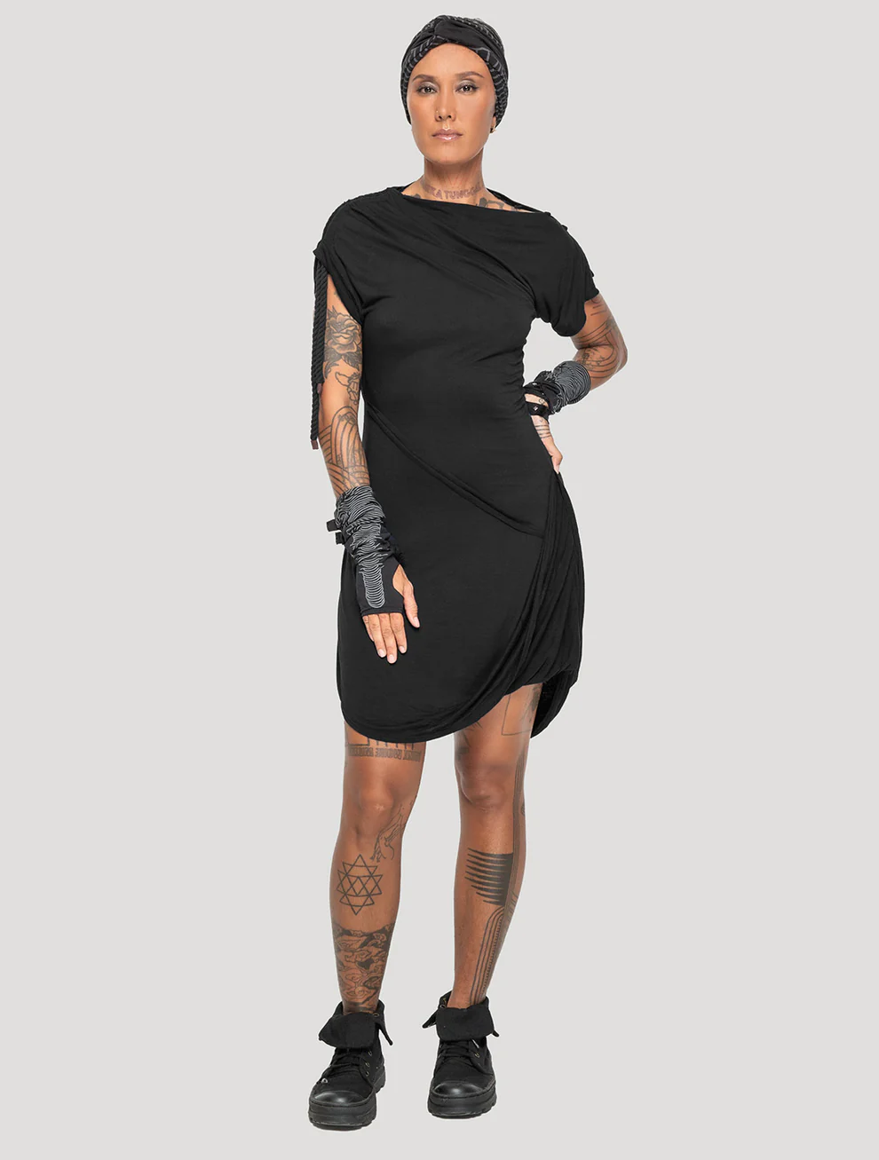 Medusa Assymetric Dress