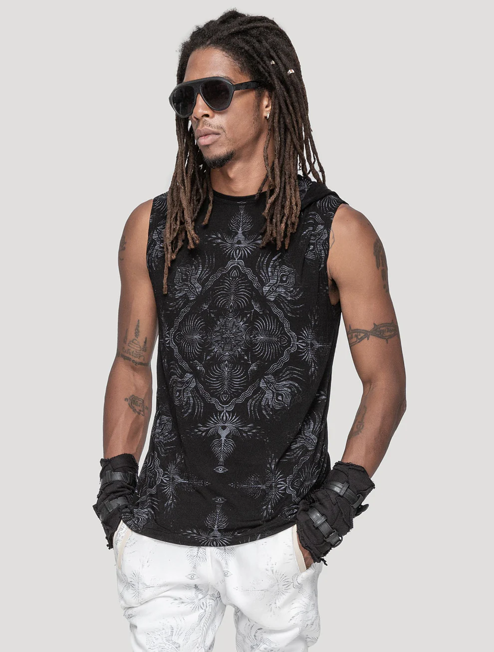 Mantra Sleeveless Hoodie