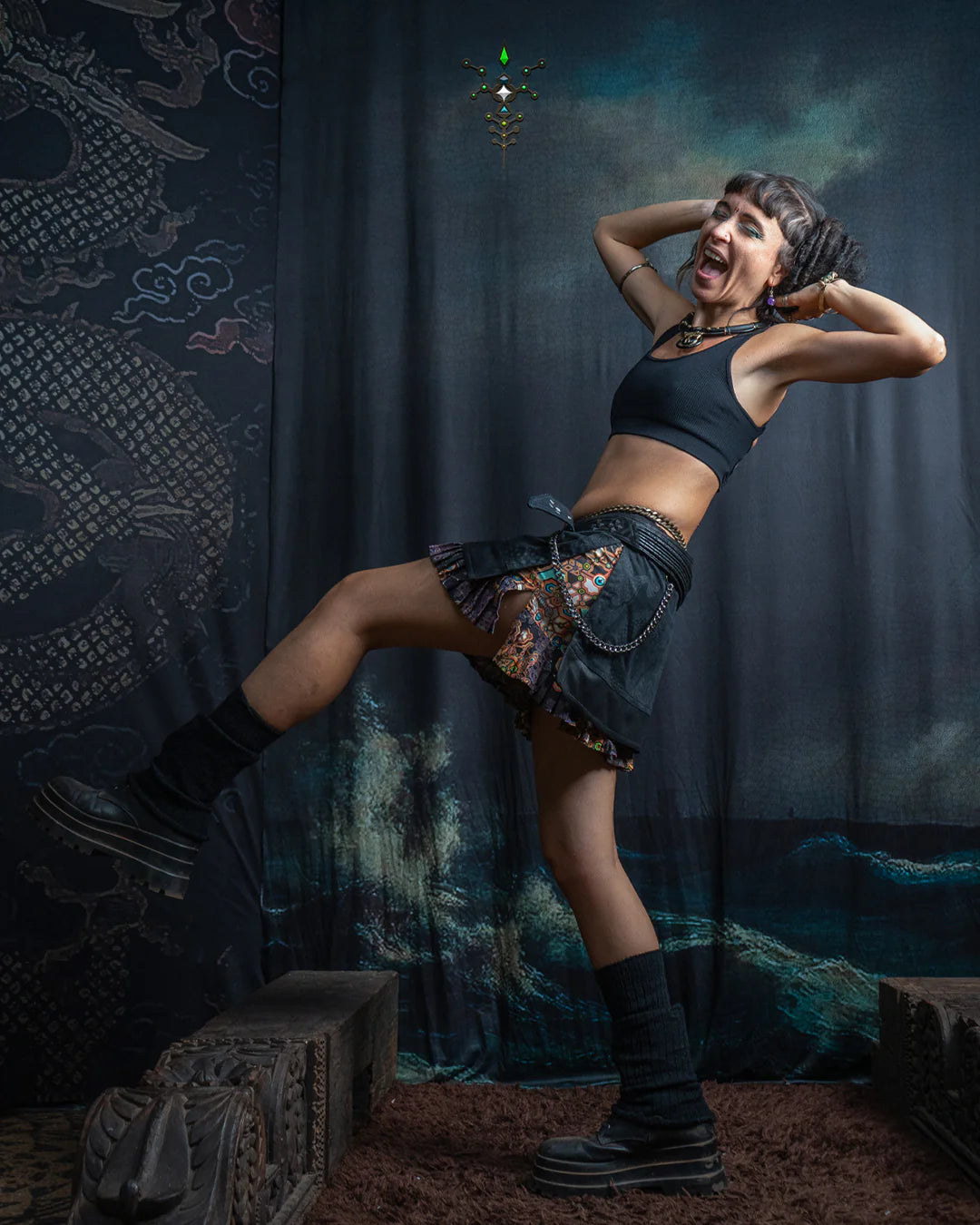 Mini Skirt Tribal