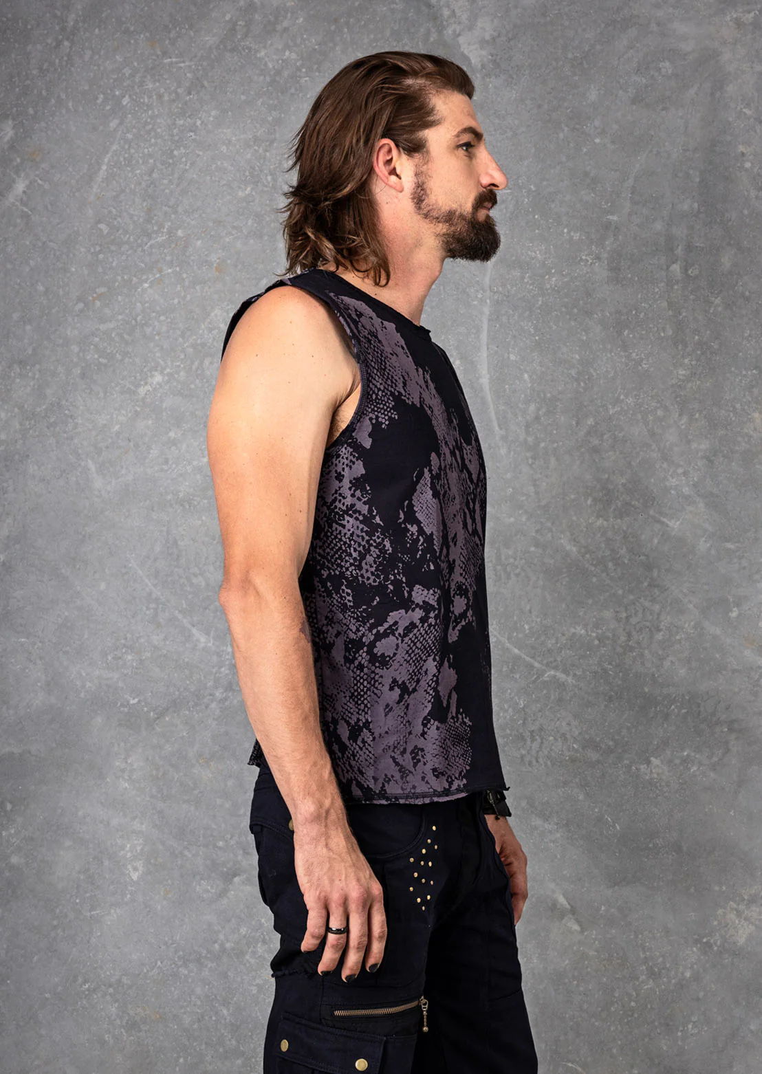 Mystic Singlet - Snake Print