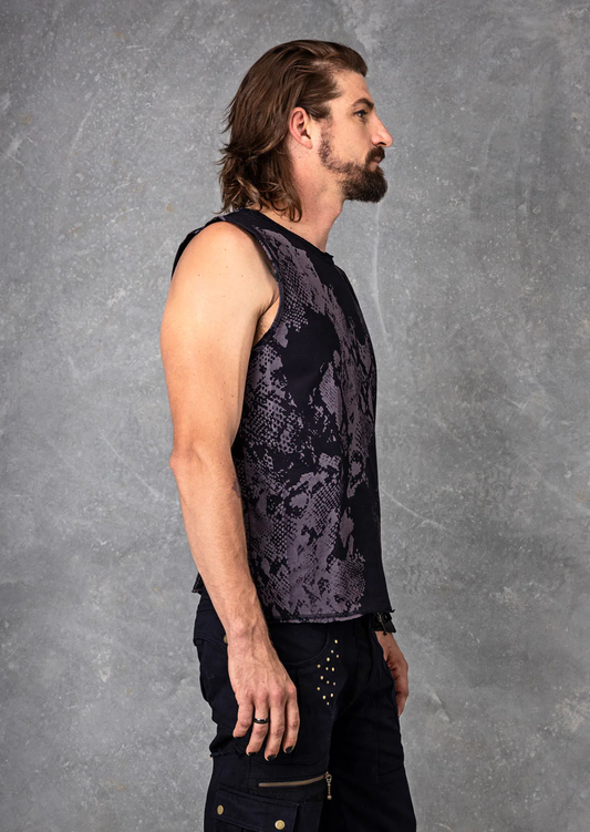 Mystic Singlet - Snake Print