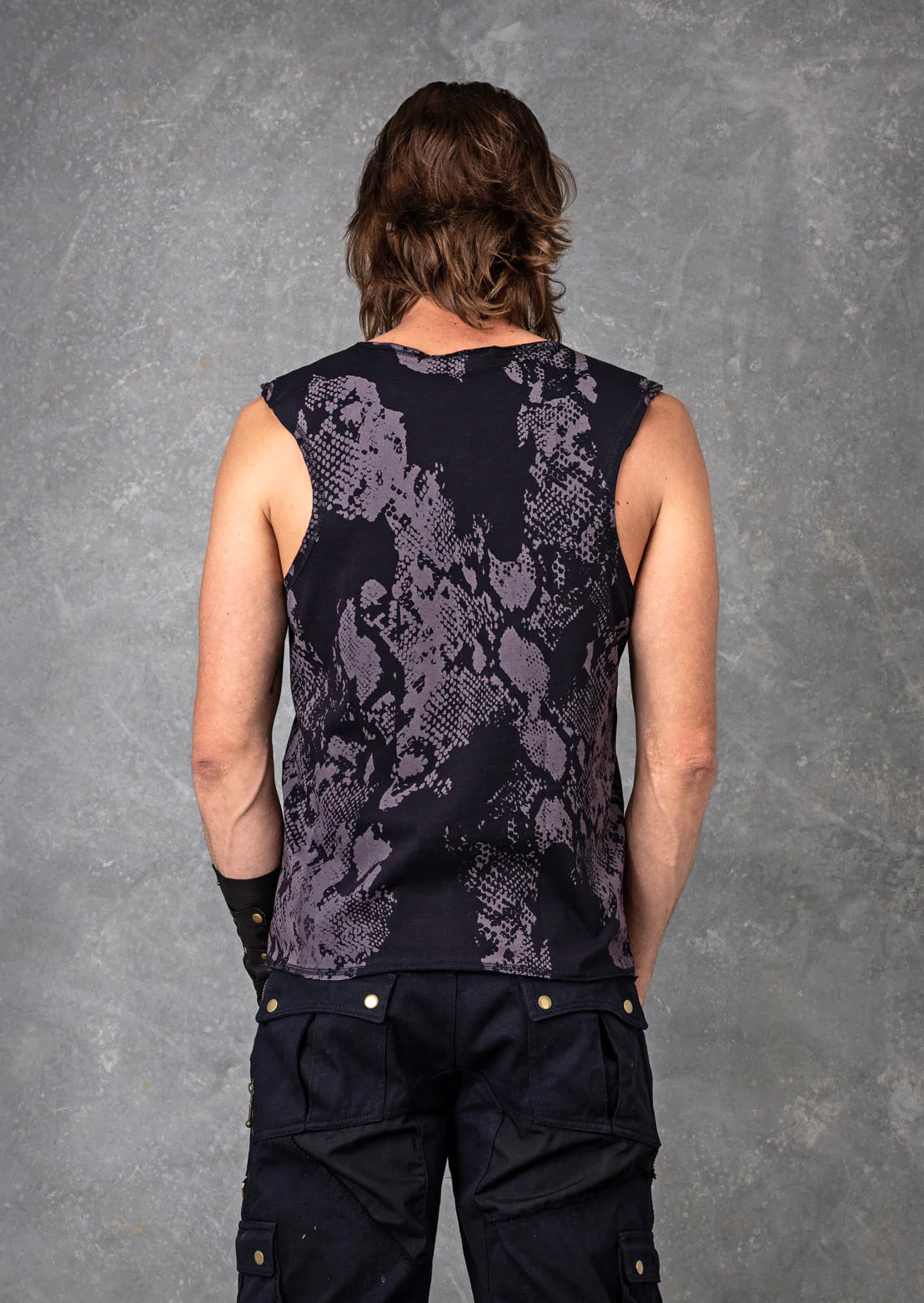Mystic Singlet - Snake Print