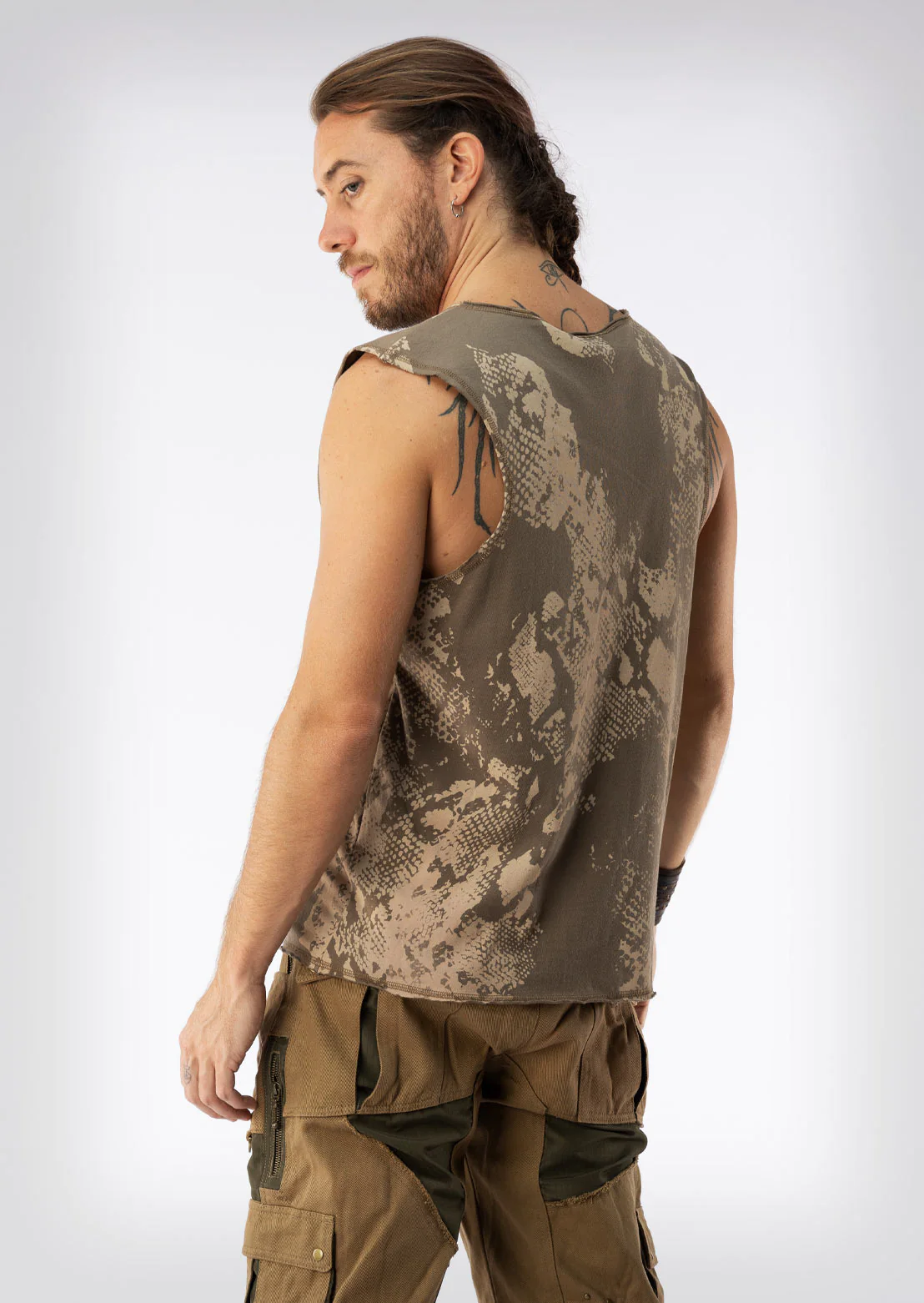 Mystic Singlet - Snake Print