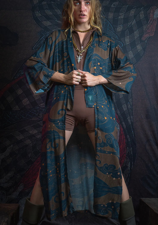 Open Kimono - Organic Farm Linen