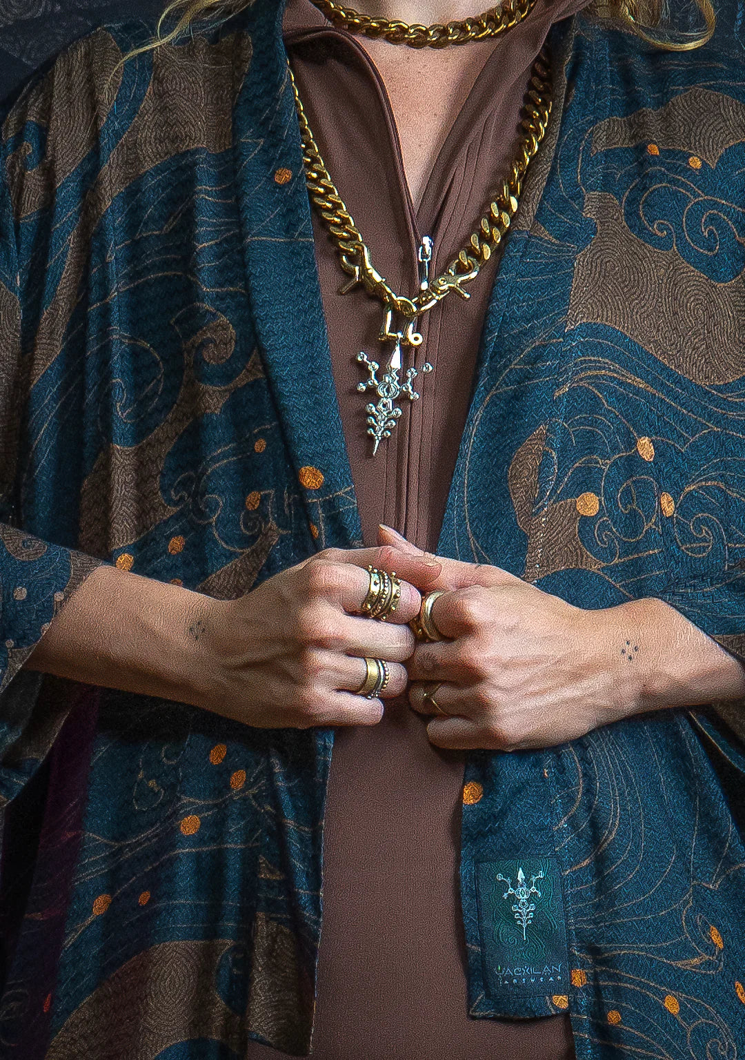 Open Kimono - Organic Farm Linen