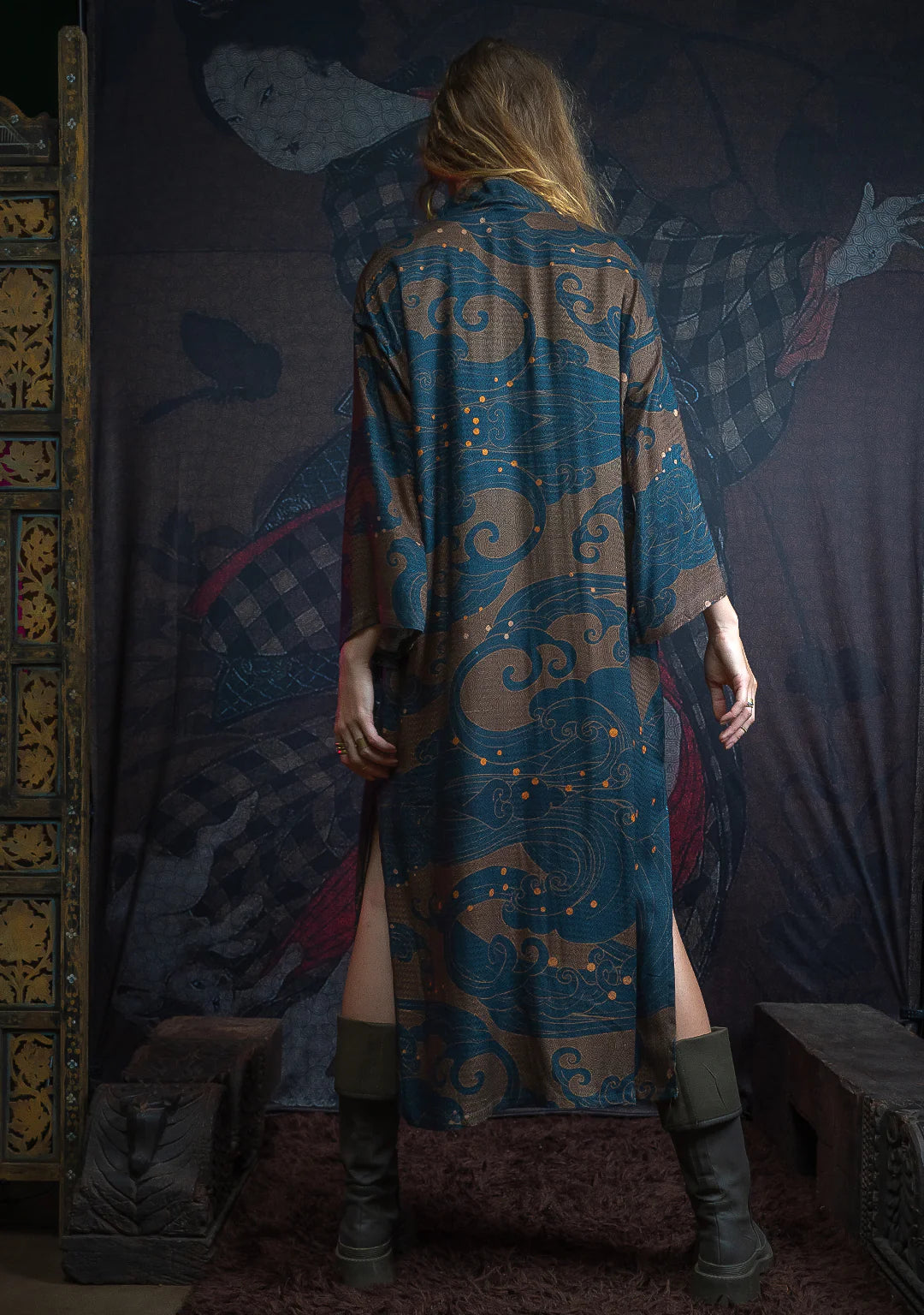 Open Kimono - Organic Farm Linen