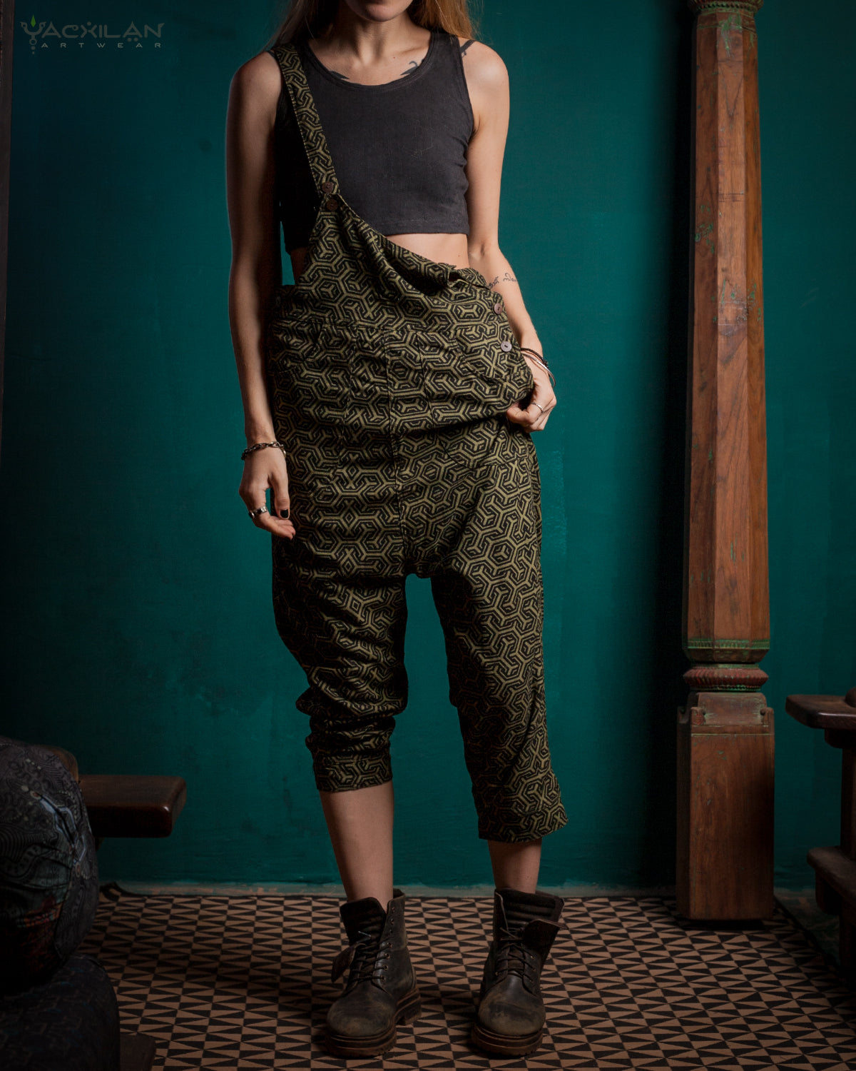 Overall Silk Slub