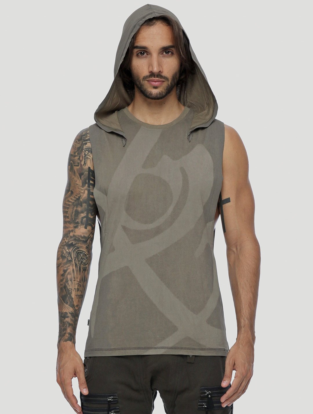 Fearless Hoodie Singlet by Psylo